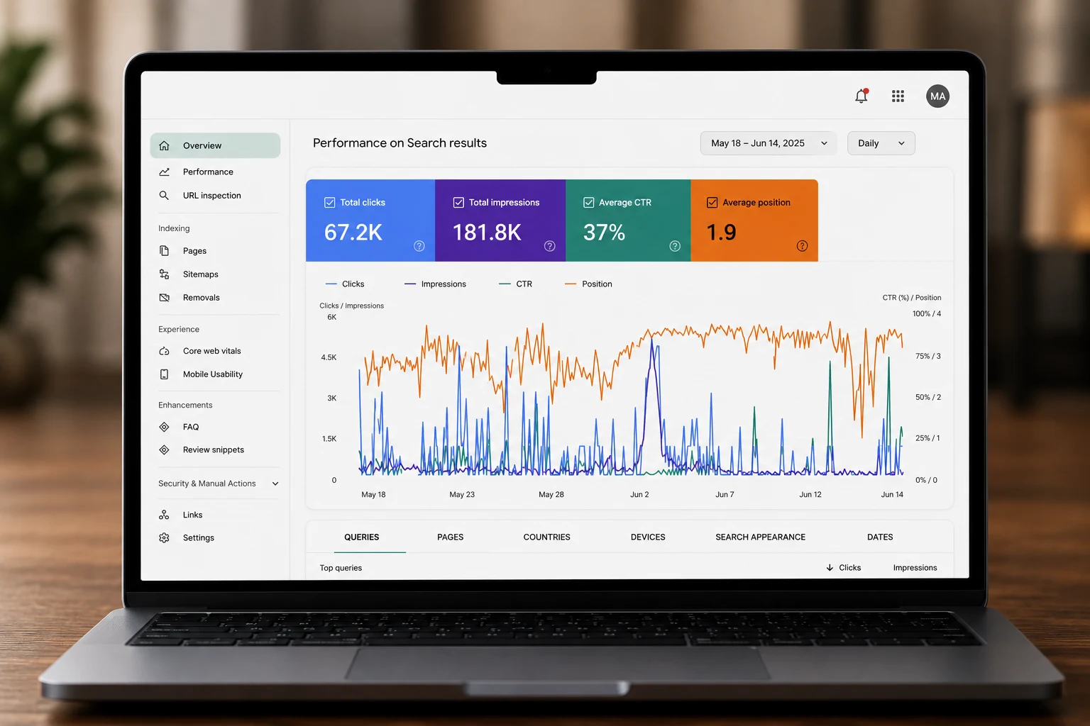 SEO Growth Engine — project visual